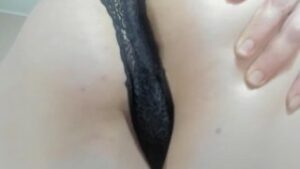 Femdom tease denial for small dick with cum eating ending