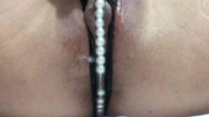 Rub my Clit against the Sexy Pearl Bolitas Thong to Orgasm – Gusto ko nang TiTi na may Bulitas