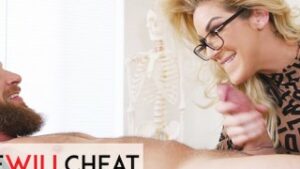 She Will Cheat – Milf Kayla Paige’s Handsome Patient Wants His Balls Checked & She Wants To Get Laid
