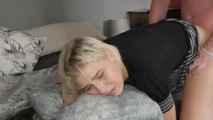 Blonde babe 1st time ANAL FUCK | PAINAL